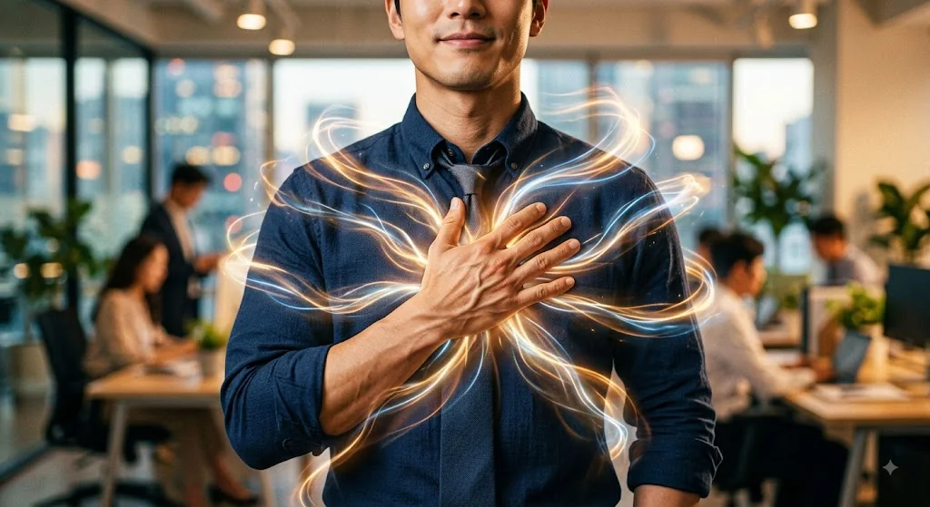 몸의 밸런스 회복을 상징하는 이미지